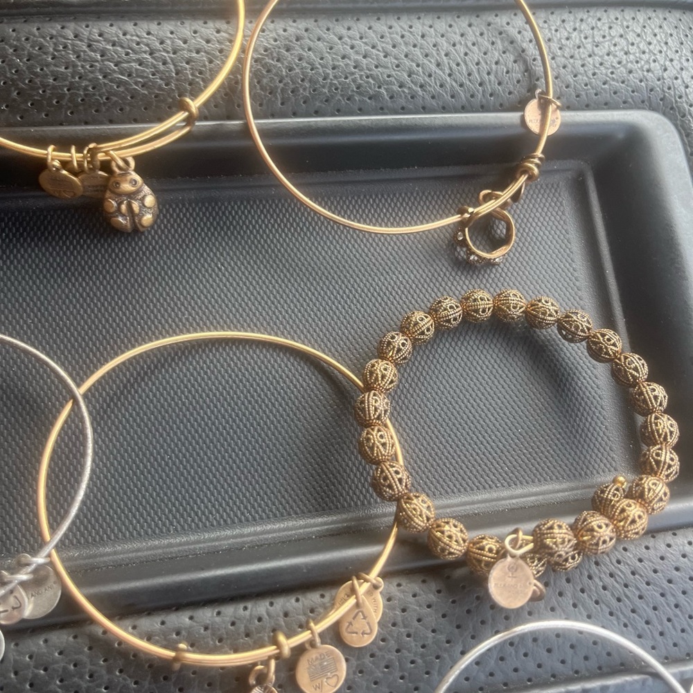 Popular ALEX and ANI Charm Bangle Bracelets. 13.00 each…Great for the summer !
